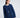 Chaqueta sin cuello con acolchado para mujer