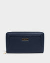 Billetera para mujer zip around