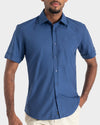 Camisa casual manga corta para hombre