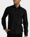 Camisa manga larga fondo entero para hombre